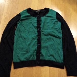 Talbots 100% Pure Italian Merino Wool sweater women's Cardigan Small